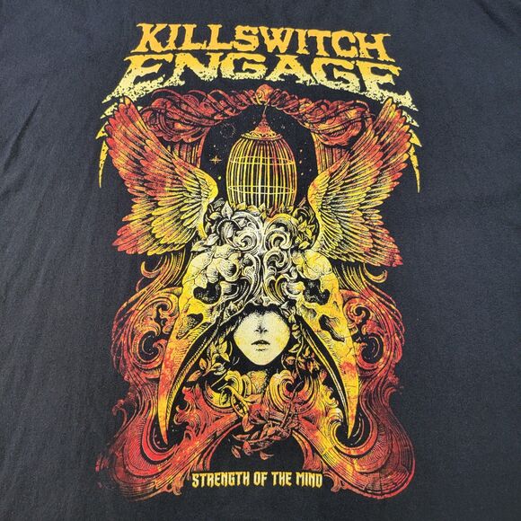 Killswitch Engage Graphic SS Tee "Strength Of The Mind" Black - Picture 1 of 3